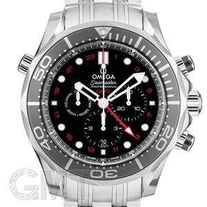 OMEGA オメガ シーマスター ダイバー300M GMT クロノグラフ 44ｍｍ  212.30.44.52.01.001 ブラック/レッド メイン