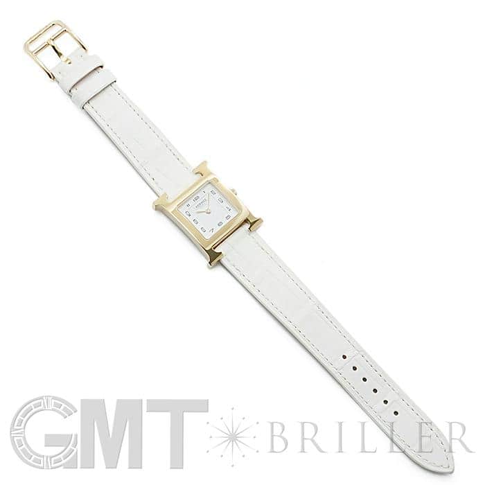 中古)HERMES エルメス Hウォッチ スモール W055232WW00（HH1.201e
