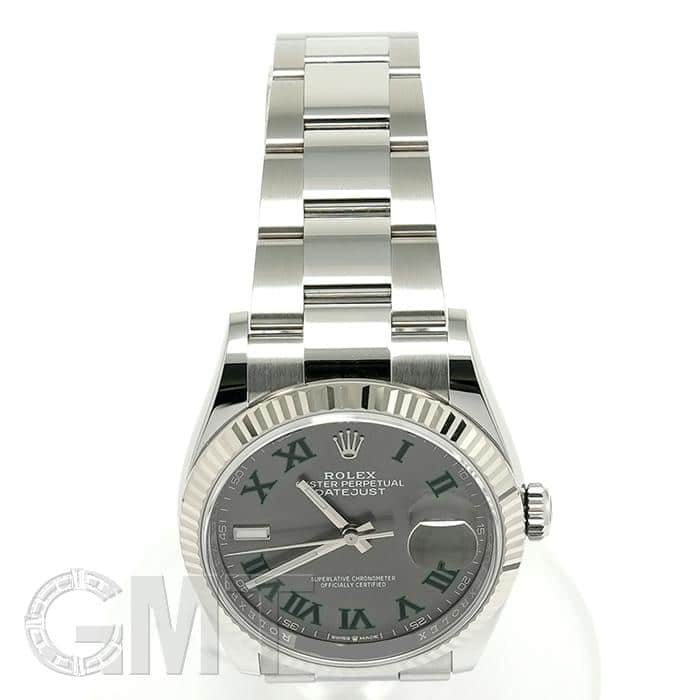 中古)ROLEX ロレックス デイトジャスト 126234 スレートローマ