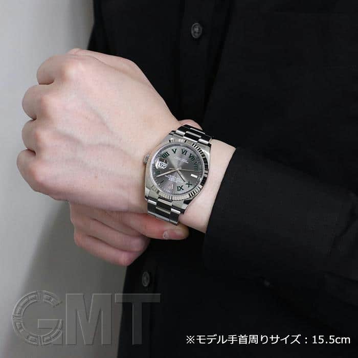 中古)ROLEX ロレックス デイトジャスト 126234 スレートローマ