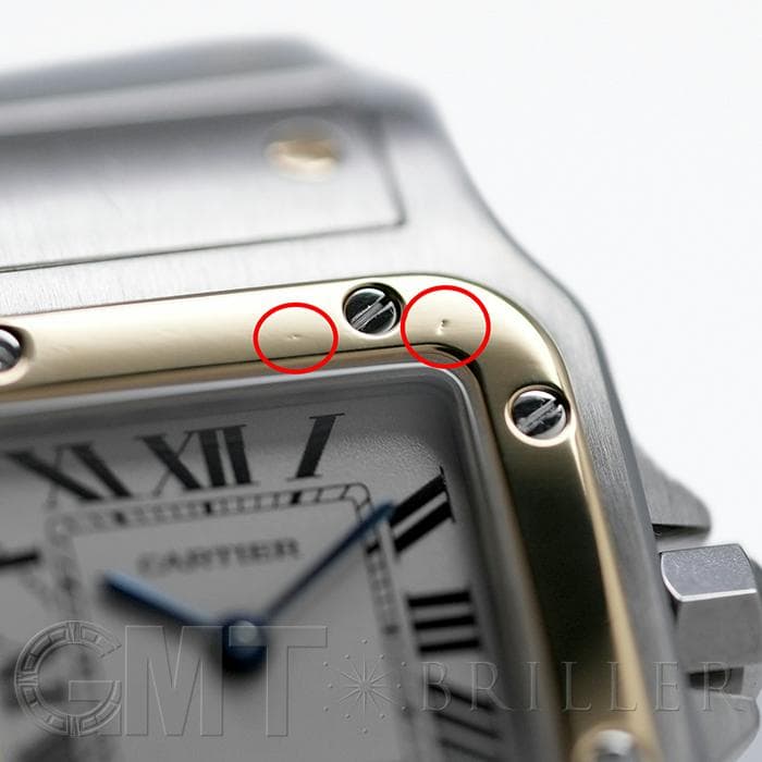 中古)CARTIER カルティエ サントス ガルベ SM W20012C4（商品ID