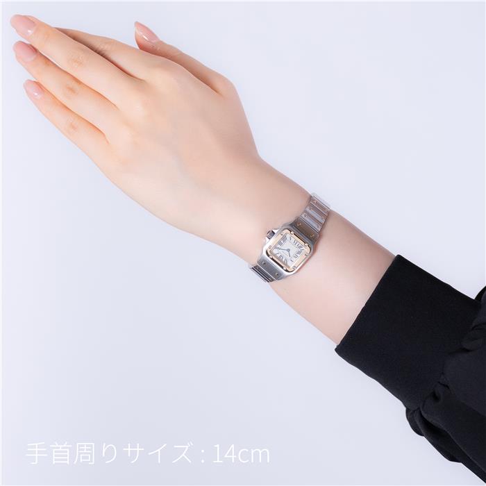 中古)CARTIER カルティエ サントス ガルベ SM W20012C4（商品ID