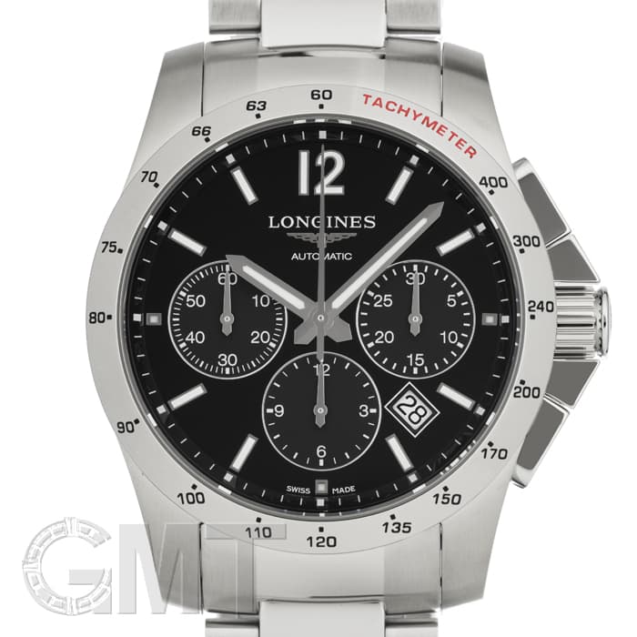 新品)LONGINES ロンジン コンクエスト クロノグラフ 41 L2.743.4.56.6