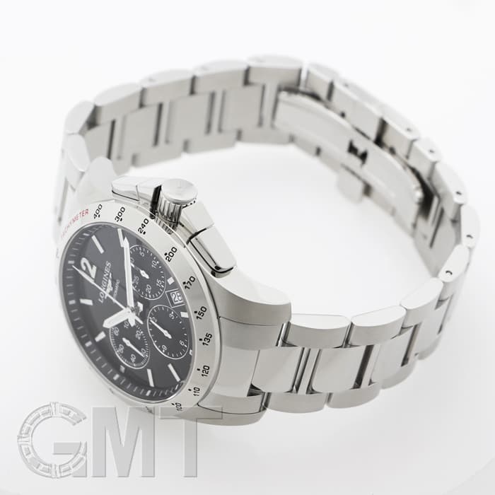 新品)LONGINES ロンジン コンクエスト クロノグラフ 41 L2.743.4.56.6