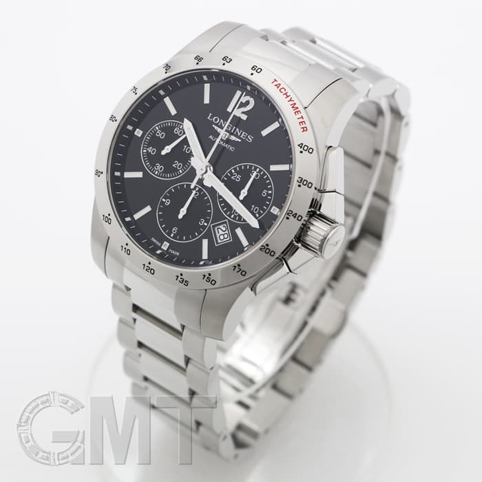 新品)LONGINES ロンジン コンクエスト クロノグラフ 41 L2.743.4.56.6