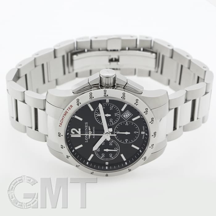 新品)LONGINES ロンジン コンクエスト クロノグラフ 41 L2.743.4.56.6