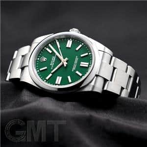 ROLEX ロレックス オイスターパーペチュアル 41 124300 グリーン メイン