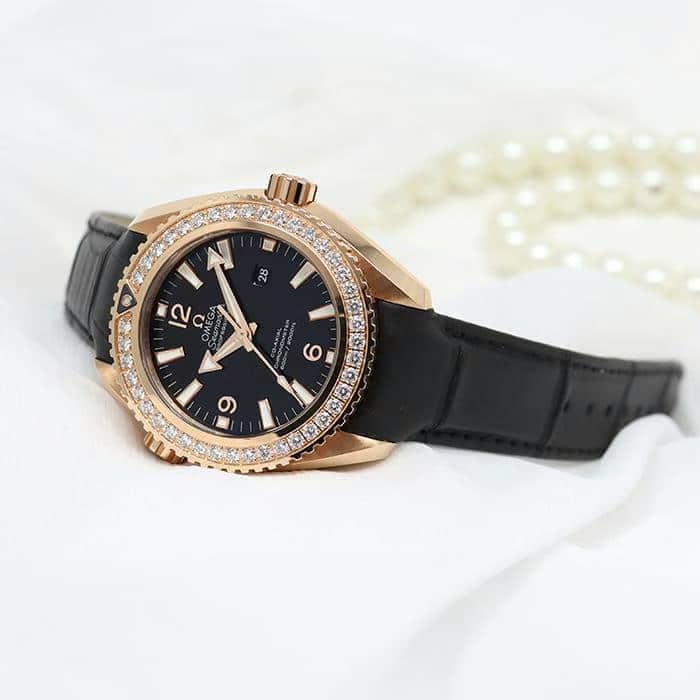 オメガ OMEGA プラネットオーシャン 37.5mm チタンブレス 半コマ 