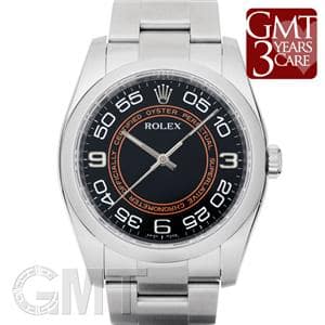 ROLEX ロレックス オイスターパーペチュアル 116000 ブラック オレンジサークル メイン