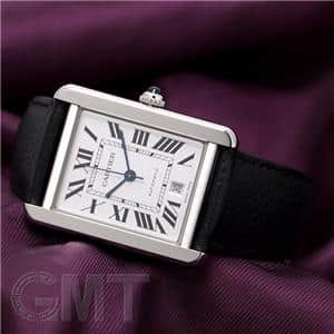 CARTIER カルティエ タンク ソロ XL  シルバー SS/革 W5200027 メイン