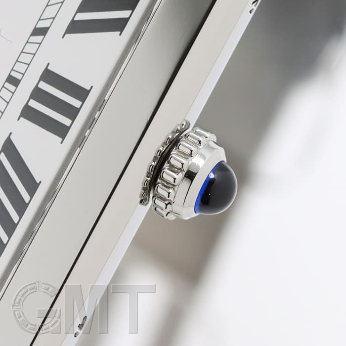 中古)CARTIER カルティエ タンク ソロ XL シルバー SS/革 W5200027