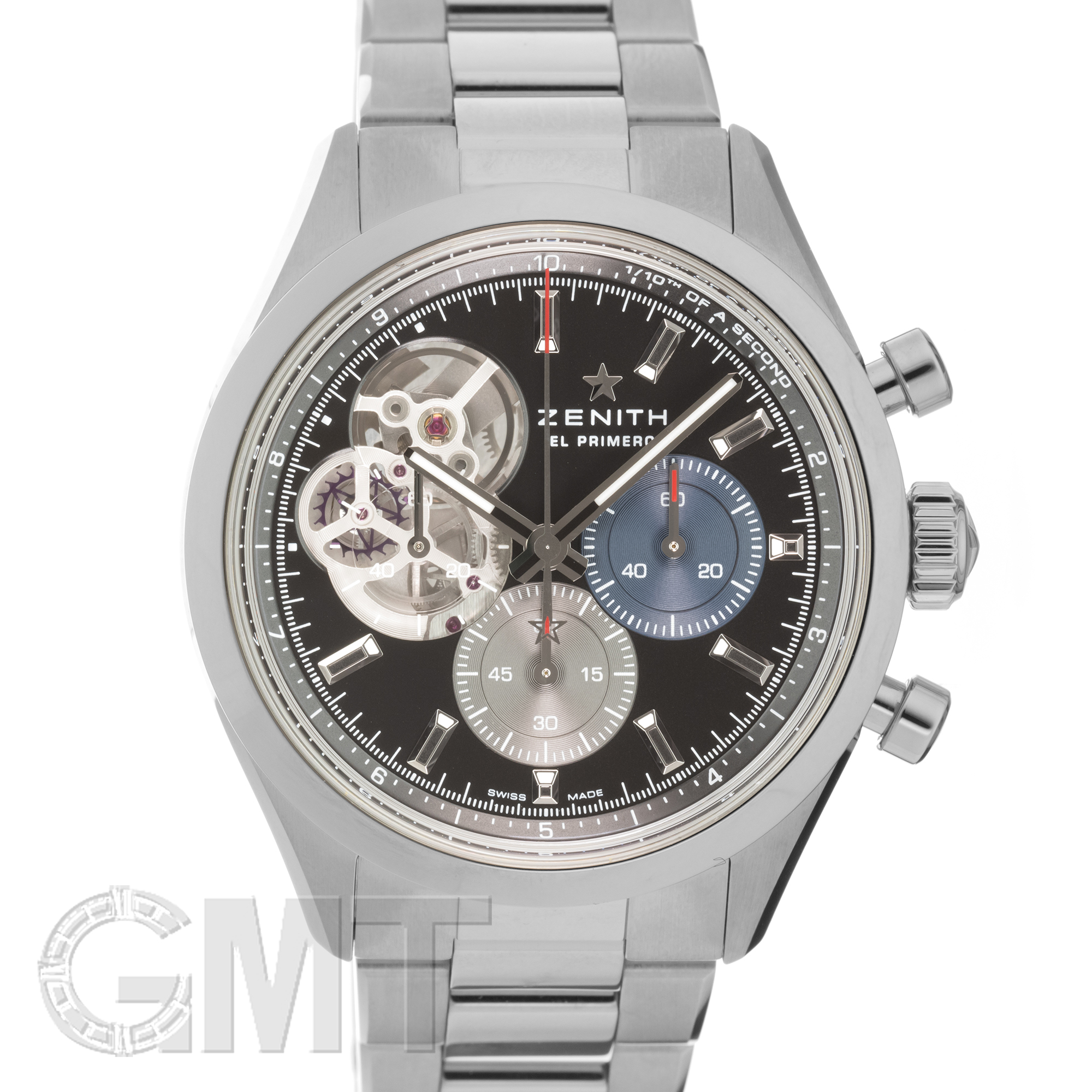 中古)ZENITH ゼニス クロノマスター オープン 39.5mm 03.3300.3604/21