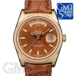 ROLEX ロレックス デイデイト 118138 コニャック メイン