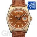 ROLEX ロレックス デイデイト 118138 コニャック