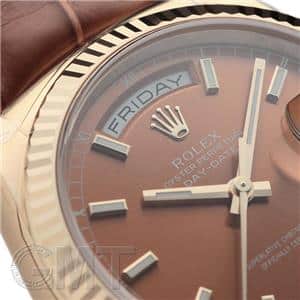 ROLEX ロレックス デイデイト 118138 コニャック メイン
