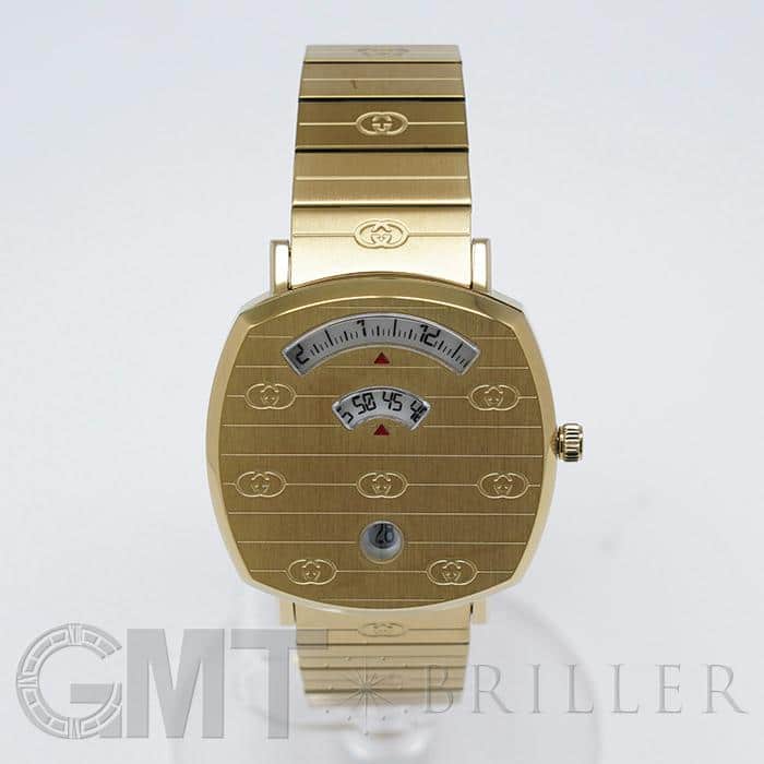 新品)GUCCI グッチ グリップ 35mm YA157403 ゴールド（商品ID
