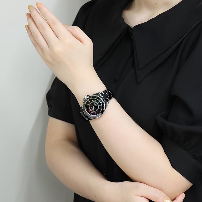 新品)CHANEL シャネル J12 エレクトロ 38mm H7122【世界限定1255本