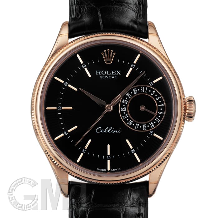 未使用)ROLEX ロレックス チェリーニ デイト 50515 ブラック（商品ID