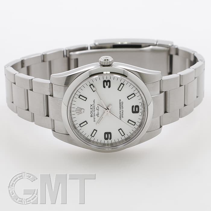 中古)ROLEX ロレックス エアキング 114200 ホワイト 369（商品ID