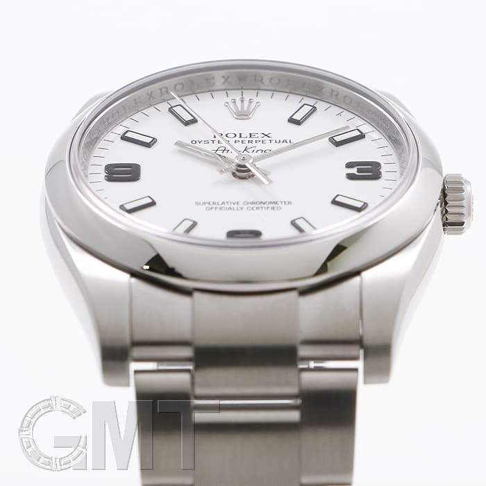 中古)ROLEX ロレックス エアキング 114200 ホワイト 369（商品ID