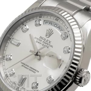 ROLEX ロレックス デイデイト Ref.118239A  シルバー メイン