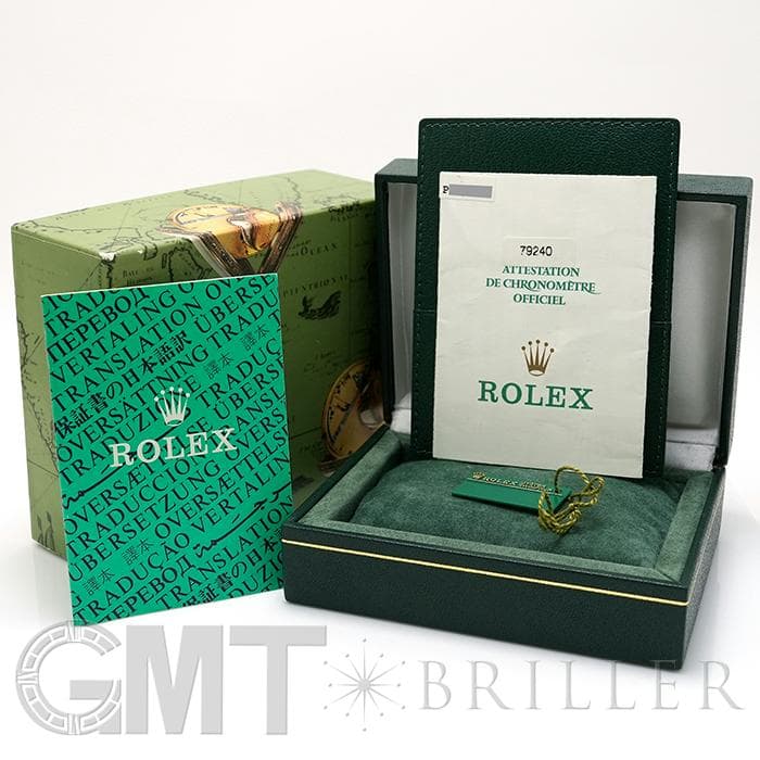 カーキ08式 中古)ROLEX ロレックス オイスターパーペチュアル 79240 ホワイト