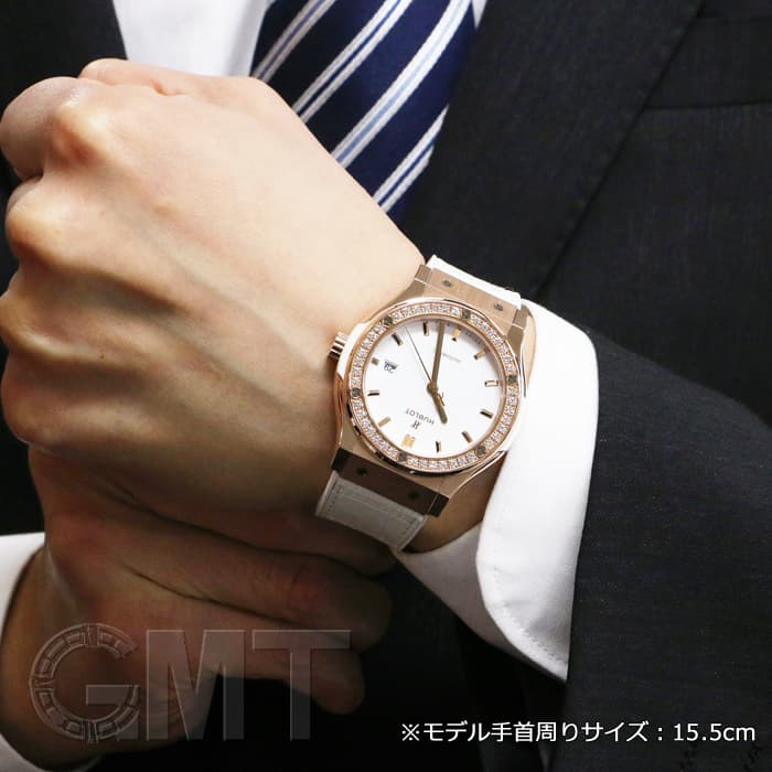新品)HUBLOT ウブロ クラシック フュージョン キングゴールド