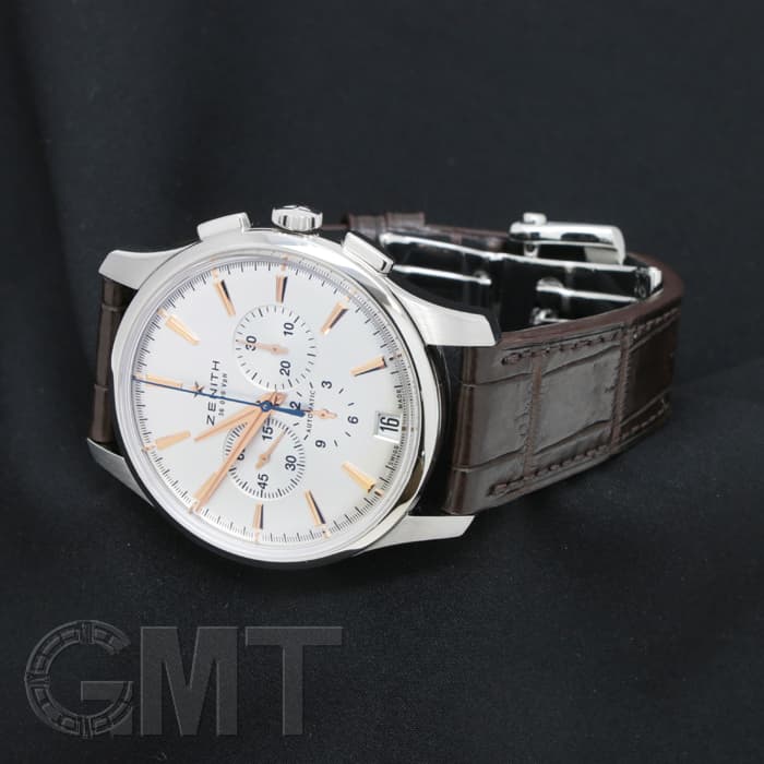 中古)ZENITH ゼニス エル・プリメロ キャプテン クロノグラフ 03.2110