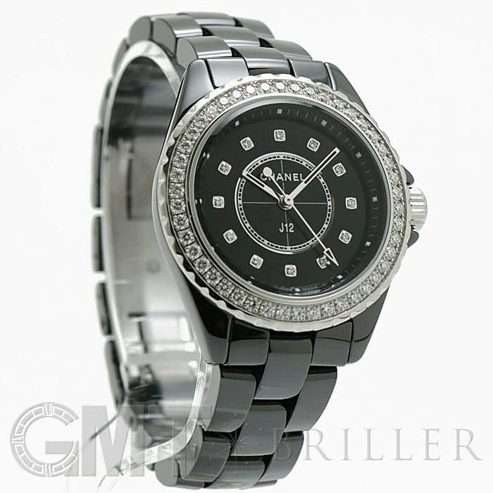 中古)CHANEL シャネル J12 33mm H6419 ブラックセラミック ベゼル