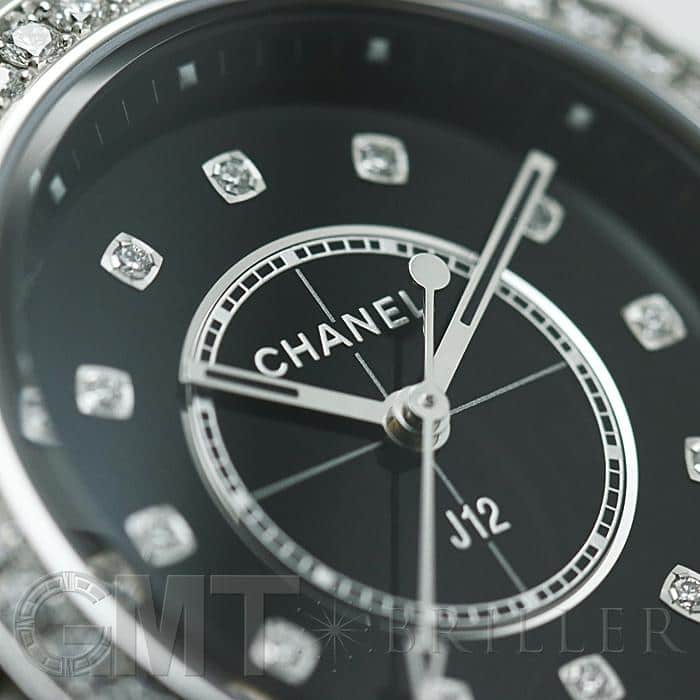 中古)CHANEL シャネル J12 33mm H6419 ブラックセラミック ベゼル