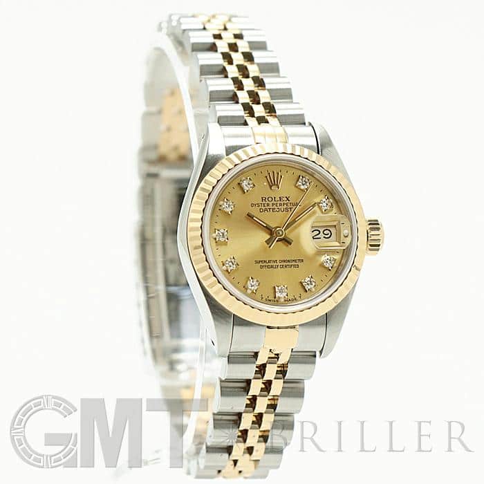 中古)ROLEX ロレックス デイトジャスト 69173G シャンパン