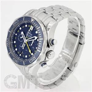 OMEGA オメガ シーマスター ダイバー300M GMT クロノグラフ 44ｍｍ  212.30.44.52.03.001 ブルー/イエロー メイン