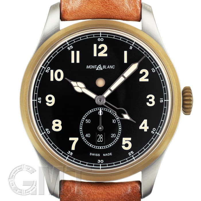 新品)MONTBLANC モンブラン 1858 オートマティック デュアルタイム