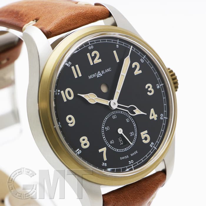 新品)MONTBLANC モンブラン 1858 オートマティック デュアルタイム