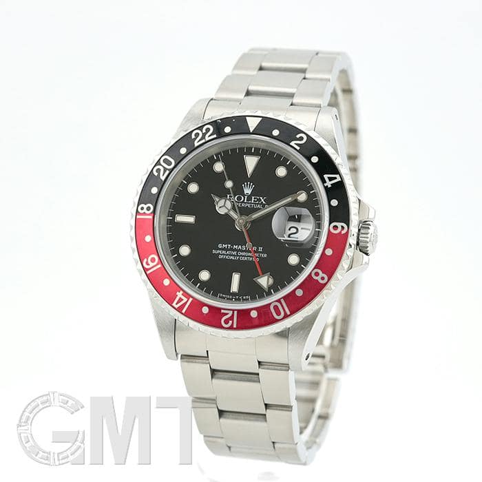 中古)ROLEX ロレックス GMTマスター II 16710 ブラック/レッド（商品ID