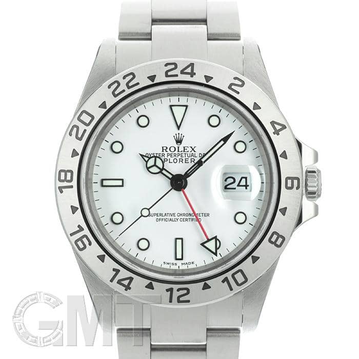 中古)ROLEX ロレックス エクスプローラー II 16570 ホワイト（商品ID 
