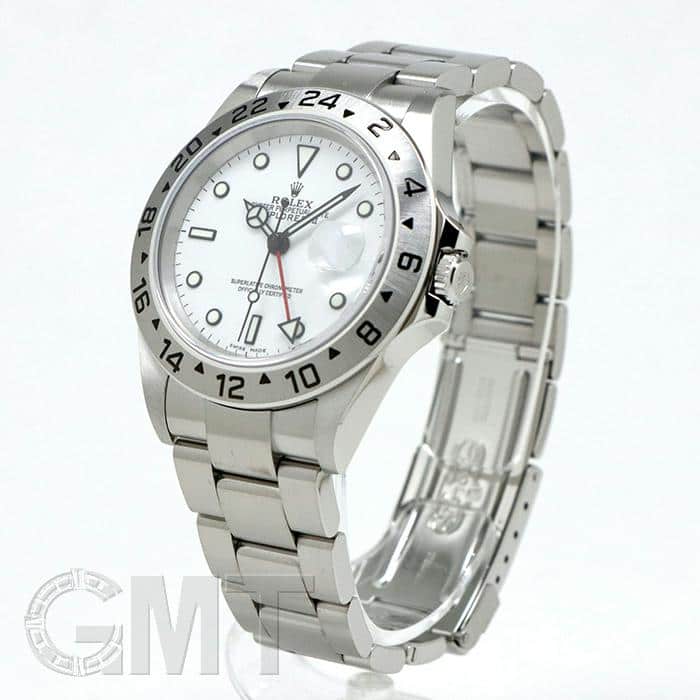 中古)ROLEX ロレックス エクスプローラー II 16570 ホワイト（商品ID