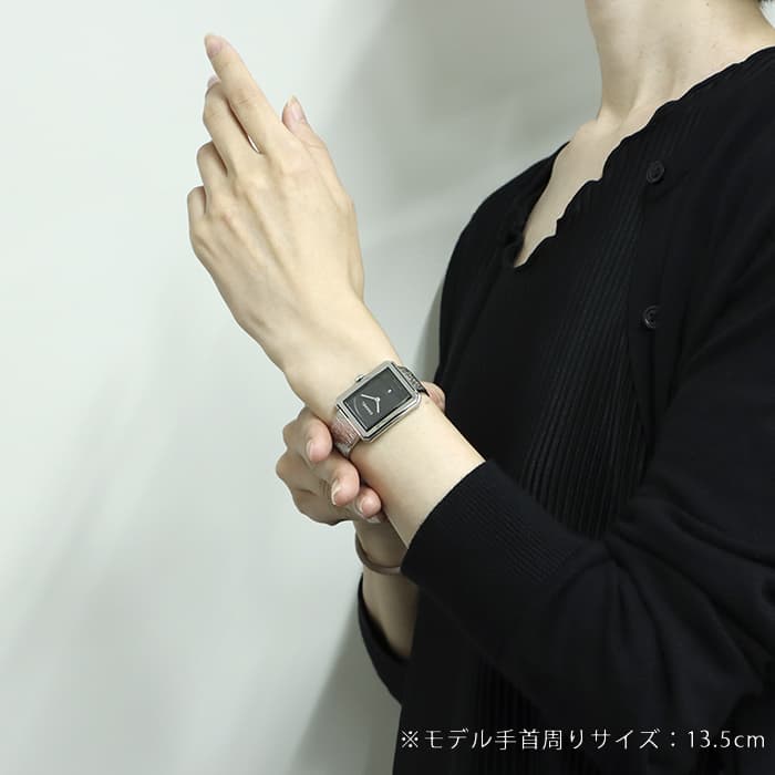 中古)CHANEL シャネル ボーイフレンド ボーイフレンド ツイード 26.7mm