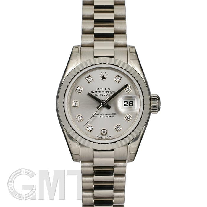 新品)ROLEX ロレックス デイトジャスト 179179G シルバー（商品