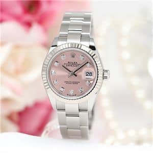 新品)ROLEX ロレックス デイトジャスト 279174G ピンク オイスター