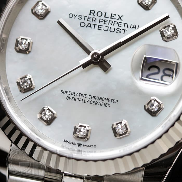 新品)ROLEX ロレックス デイトジャスト 36 126234NG ホワイトMOP