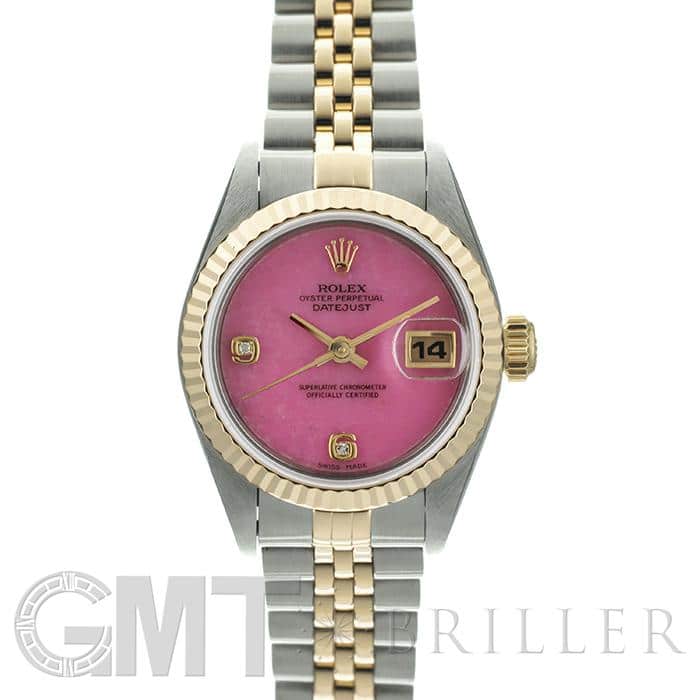 中古)ROLEX ロレックス デイトジャスト 69173 ローズジャスパー（商品