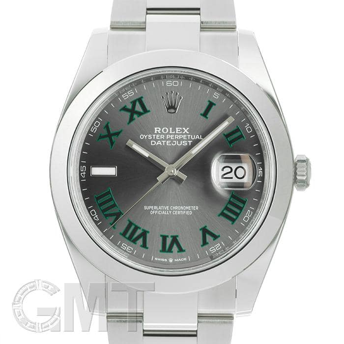中古)ROLEX ロレックス デイトジャスト 41 126300 スレート