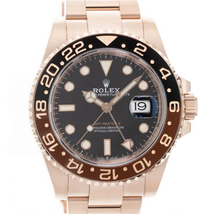 中古)ROLEX ロレックス GMTマスター II 126715CHNR ブラック