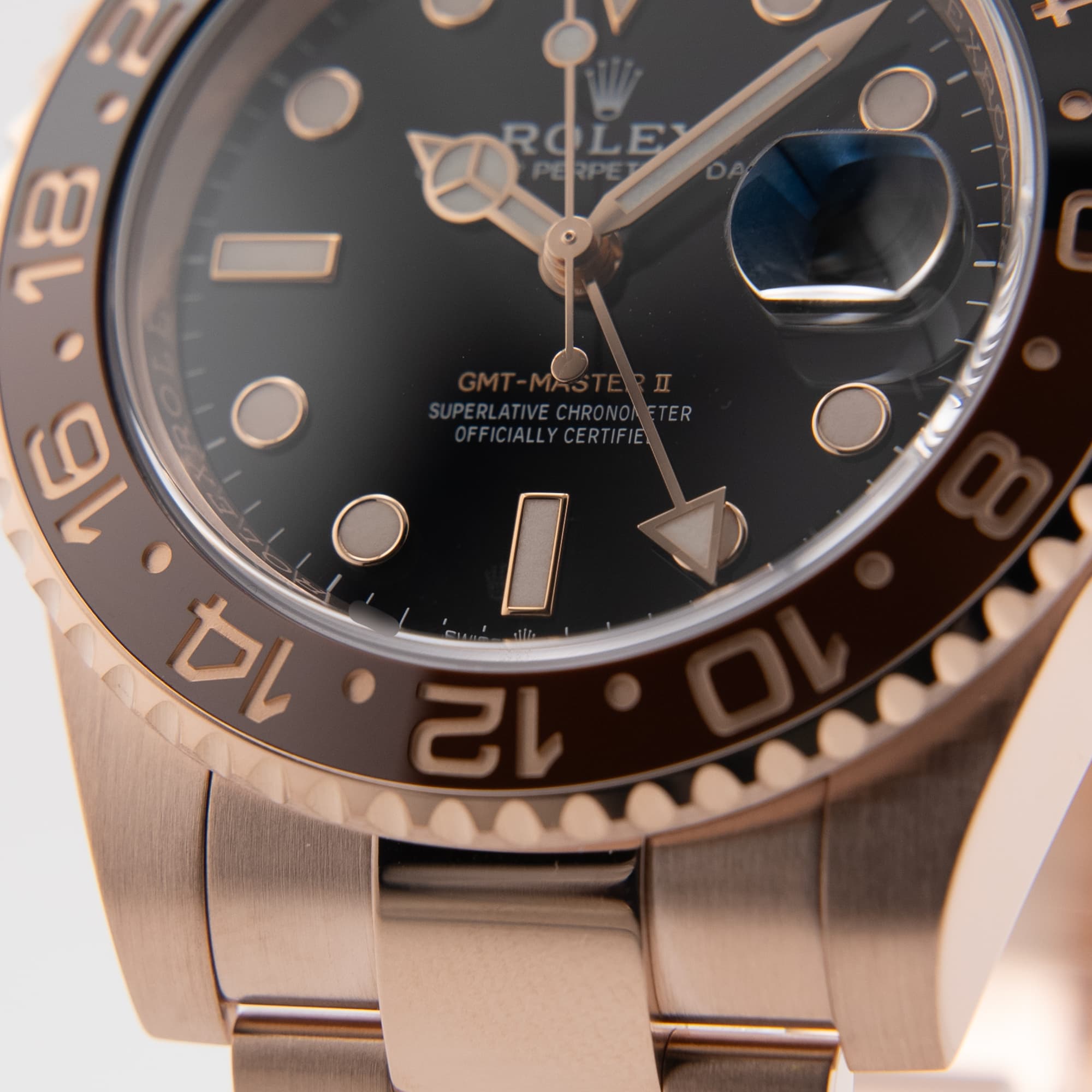 中古)ROLEX ロレックス GMTマスター II 126715CHNR ブラック/ブラウン