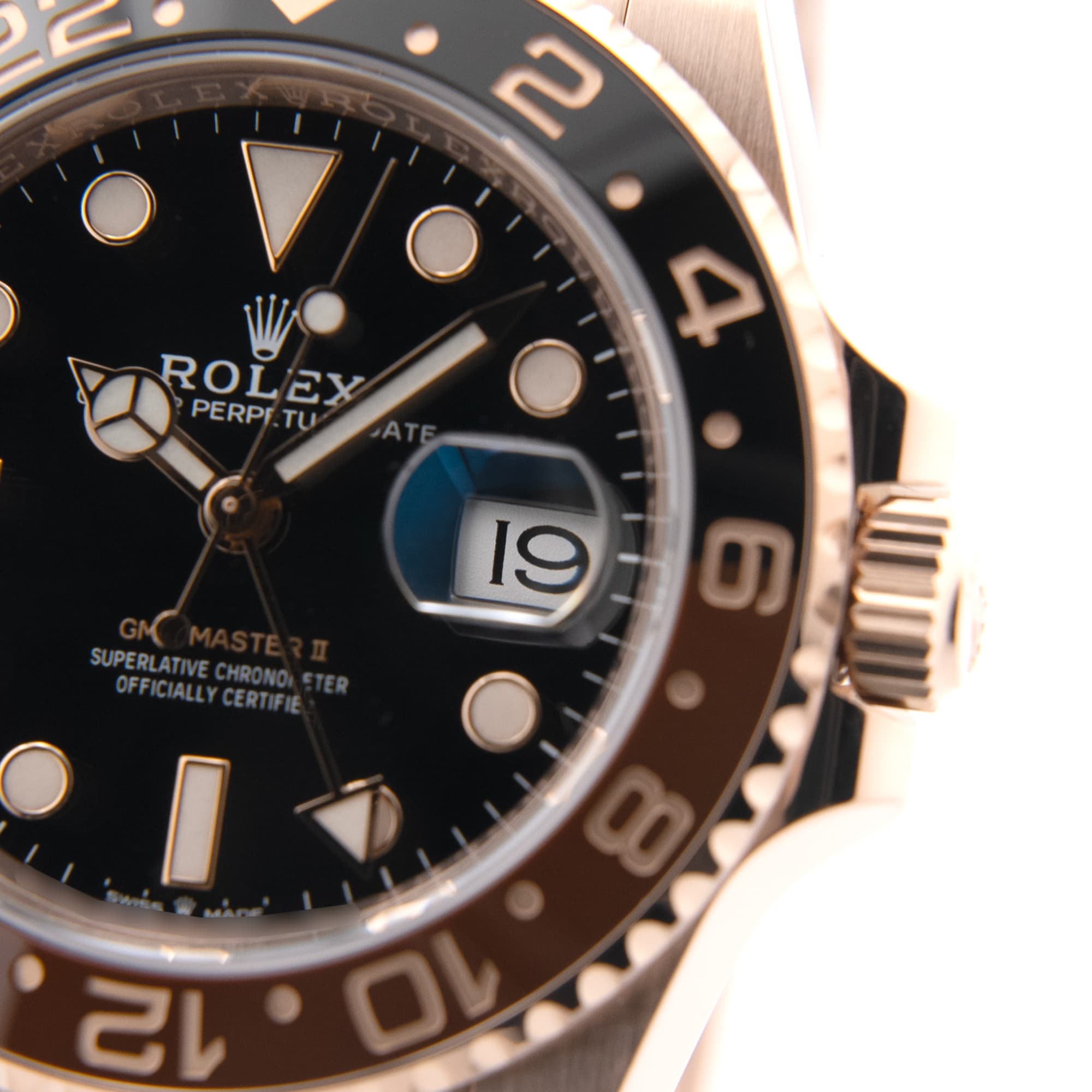 中古)ROLEX ロレックス GMTマスター II 126715CHNR ブラック/ブラウン