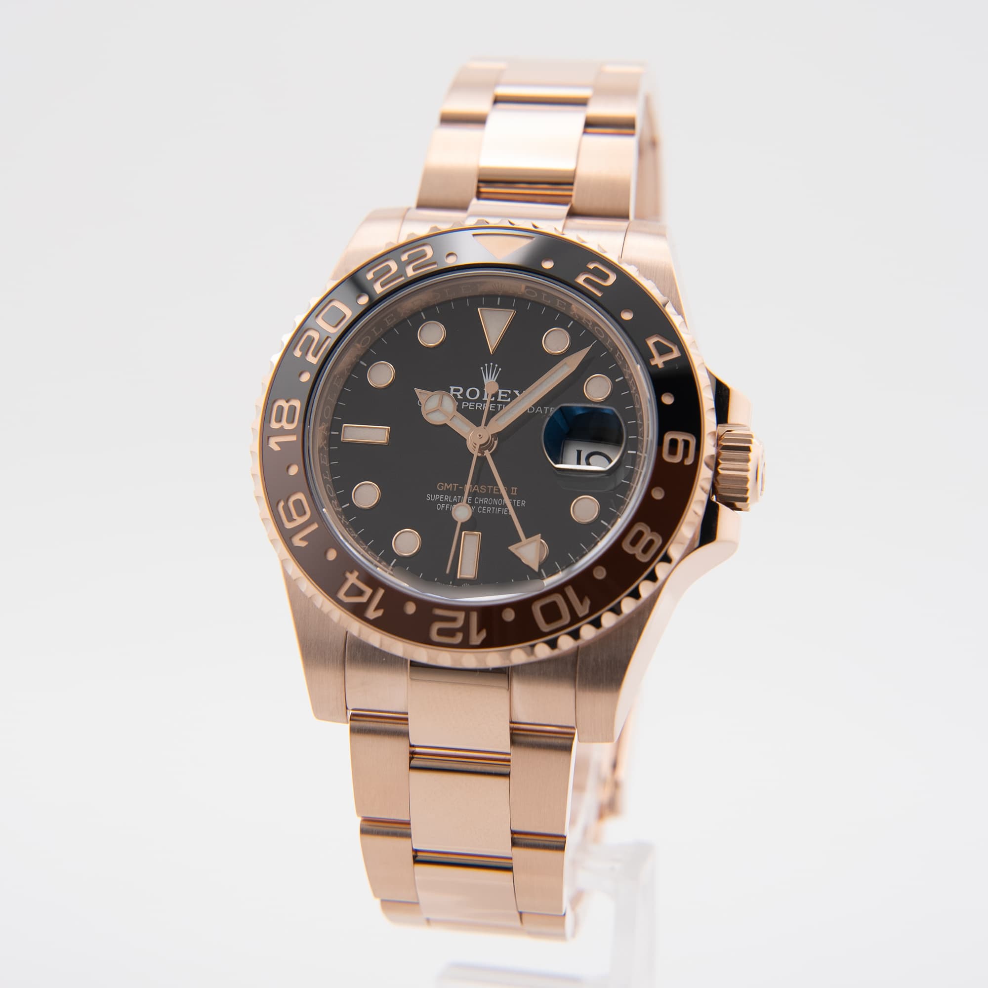 中古)ROLEX ロレックス GMTマスター II 126715CHNR ブラック/ブラウン