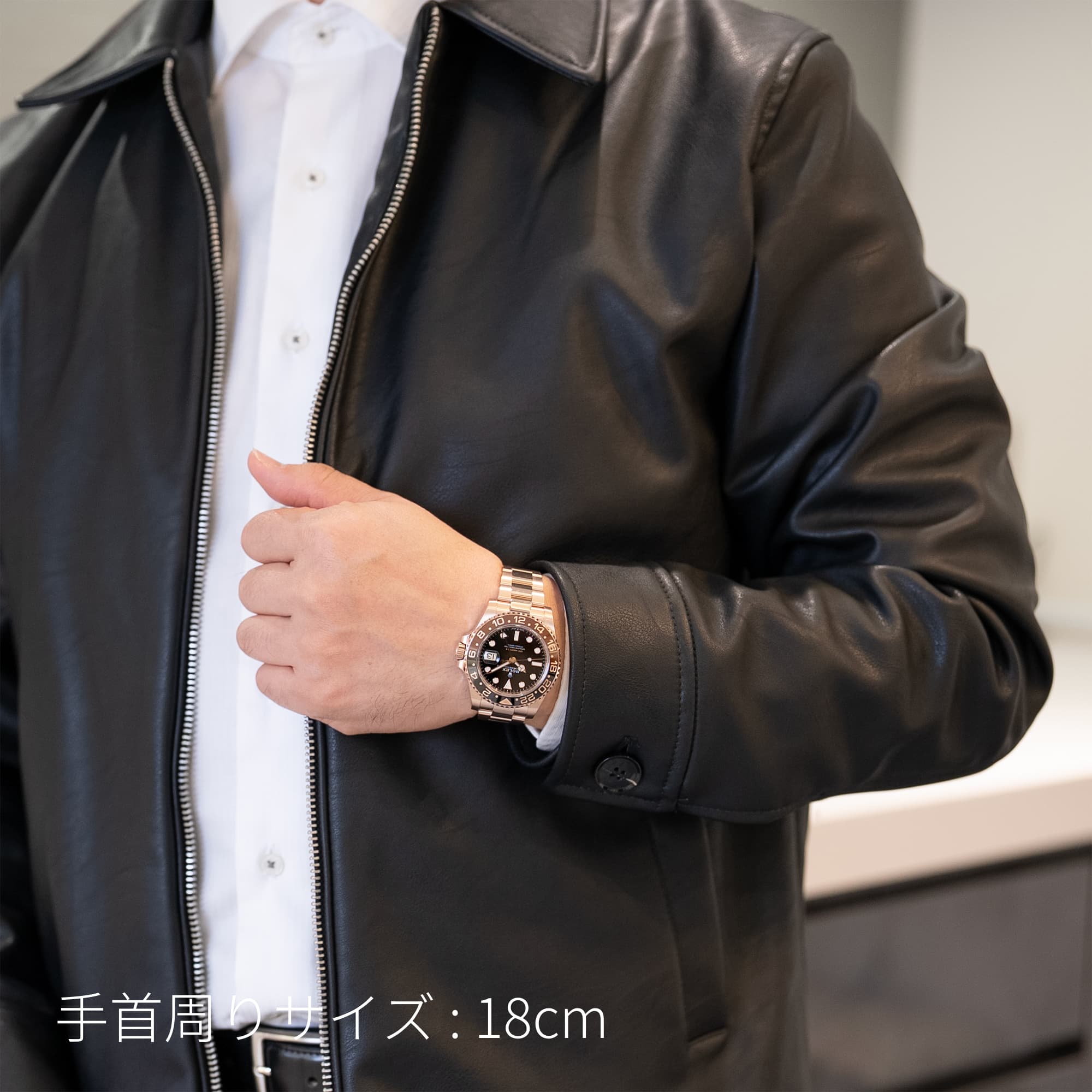 中古)ROLEX ロレックス GMTマスター II 126715CHNR ブラック/ブラウン