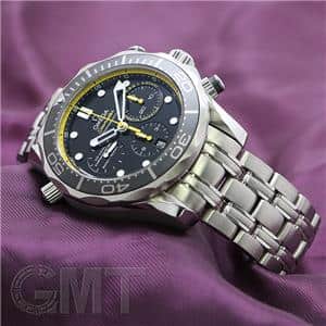 OMEGA オメガ シーマスター ダイバー300M コーアクシャル クロノグラフ 44ｍｍ  212.30.44.50.01.002 ブラック/イエロー メイン