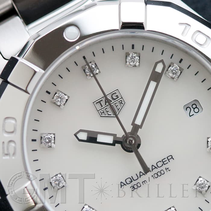 タグホイヤー TAG HEUER WBD1414 アクアレーサー 11Pダイヤ デイト クォーツ レディース 良品 _939984 タグ・ホイヤー アクアレーサー WBD1414.BA0741 | 時計・ブランド